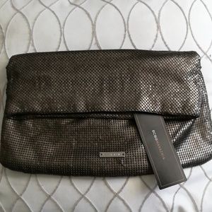BCBG Maxazria foldover clutch